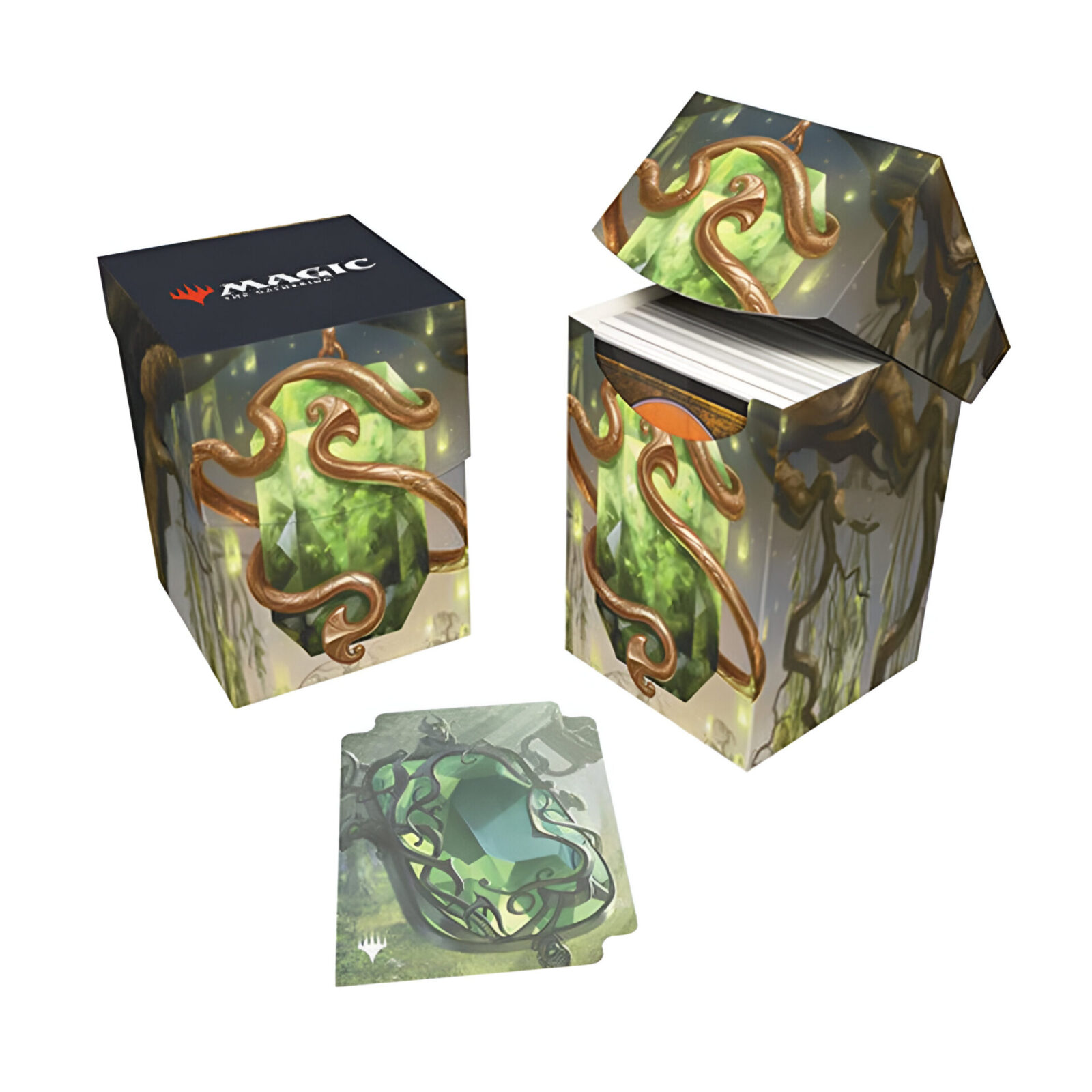 Ultra Pro – Magic: The Gathering – 100+ Deck Box Green – Modern Horizons 3