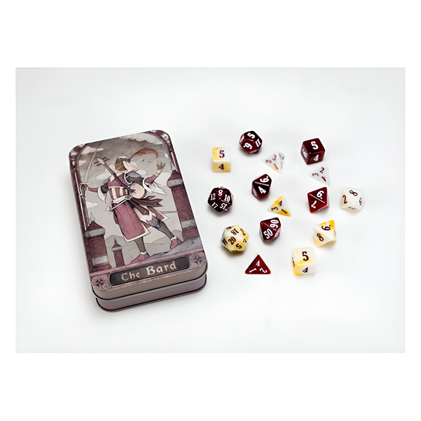 Beadle & Grimms – Character Class Dice Set in Tin – The Bard