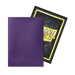 Dragon Shield – Dual Matte Art Standard Size Sleeves 100pk – Limited Edition Metallic Soul Purple (10 Packs)