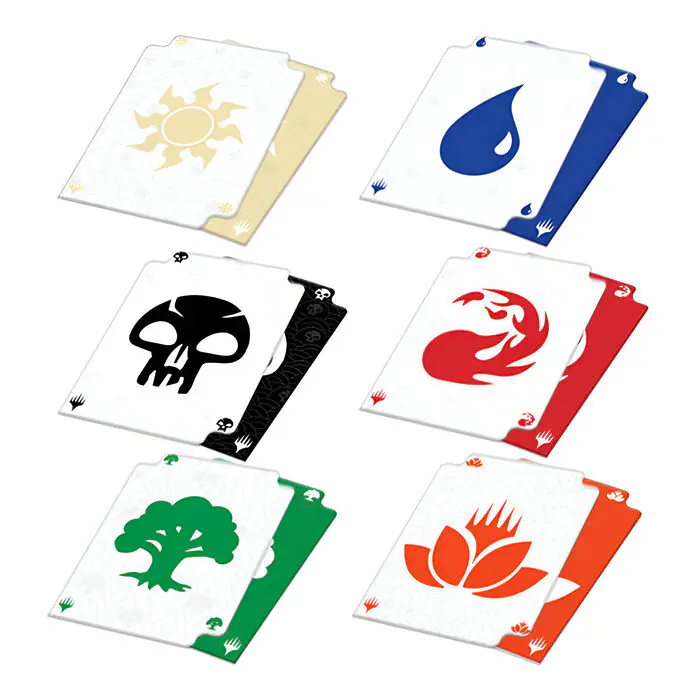 Ultra Pro – Magic: The Gathering – Token Dividers with Deck Box – Mana 8 4