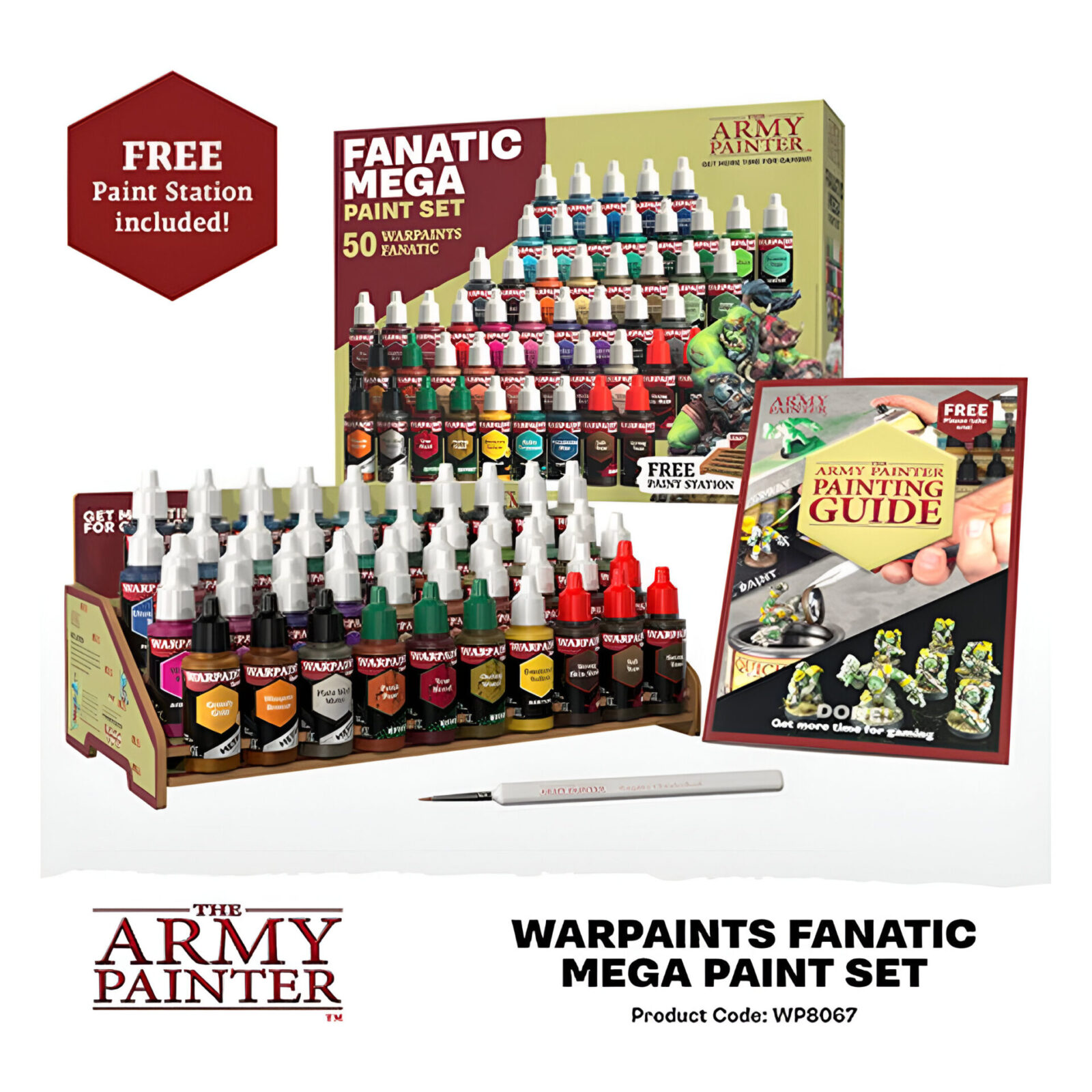 The Army Painter – Warpaints Fanatic Mega Paint Set