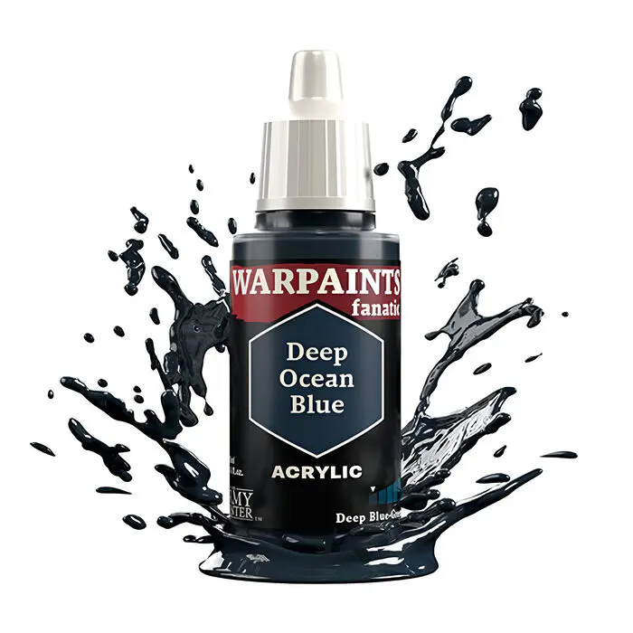 The Army Painter – Warpaints Fanatic – Deep Ocean Blue 4