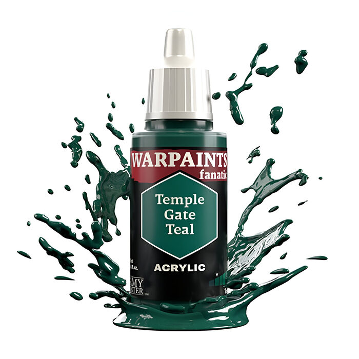 The Army Painter – Warpaints Fanatic – Temple Gate Teal