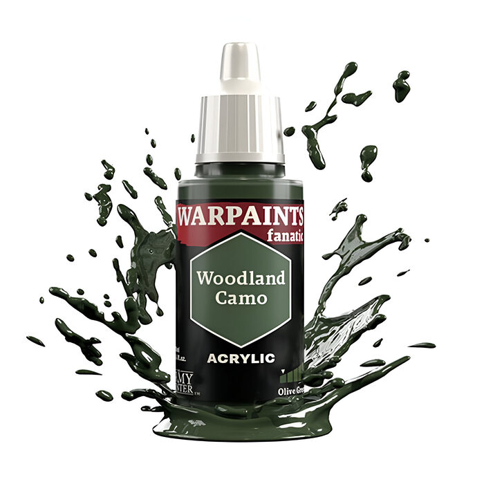 The Army Painter – Warpaints Fanatic – Woodland Camo