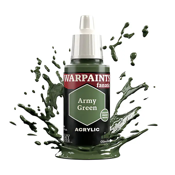 The Army Painter – Warpaints Fanatic – Army Green 4