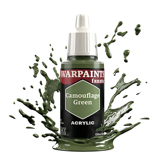 The Army Painter – Warpaints Fanatic – Camouflage Green