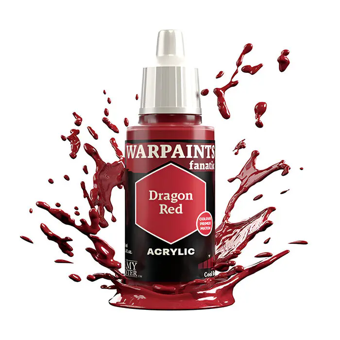 The Army Painter – Warpaints Fanatic – Dragon Red 4