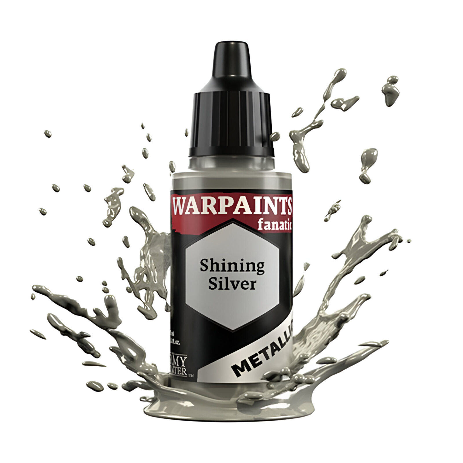 The Army Painter – Warpaints Fanatic Metallic – Shining Silver