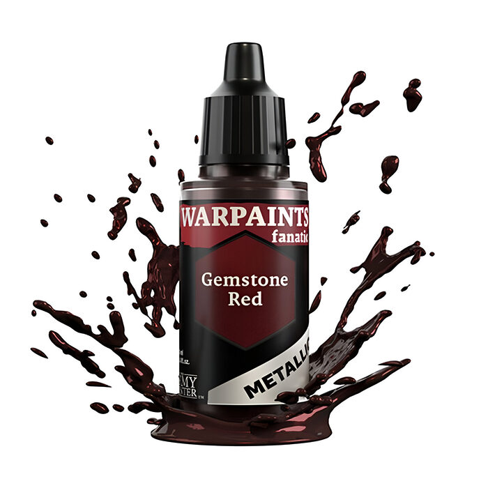 The Army Painter – Warpaints Fanatic Metallic – Gemstone Red