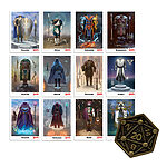 Dungeons & Dragons – Set of 12 Class Cards & Coin Set