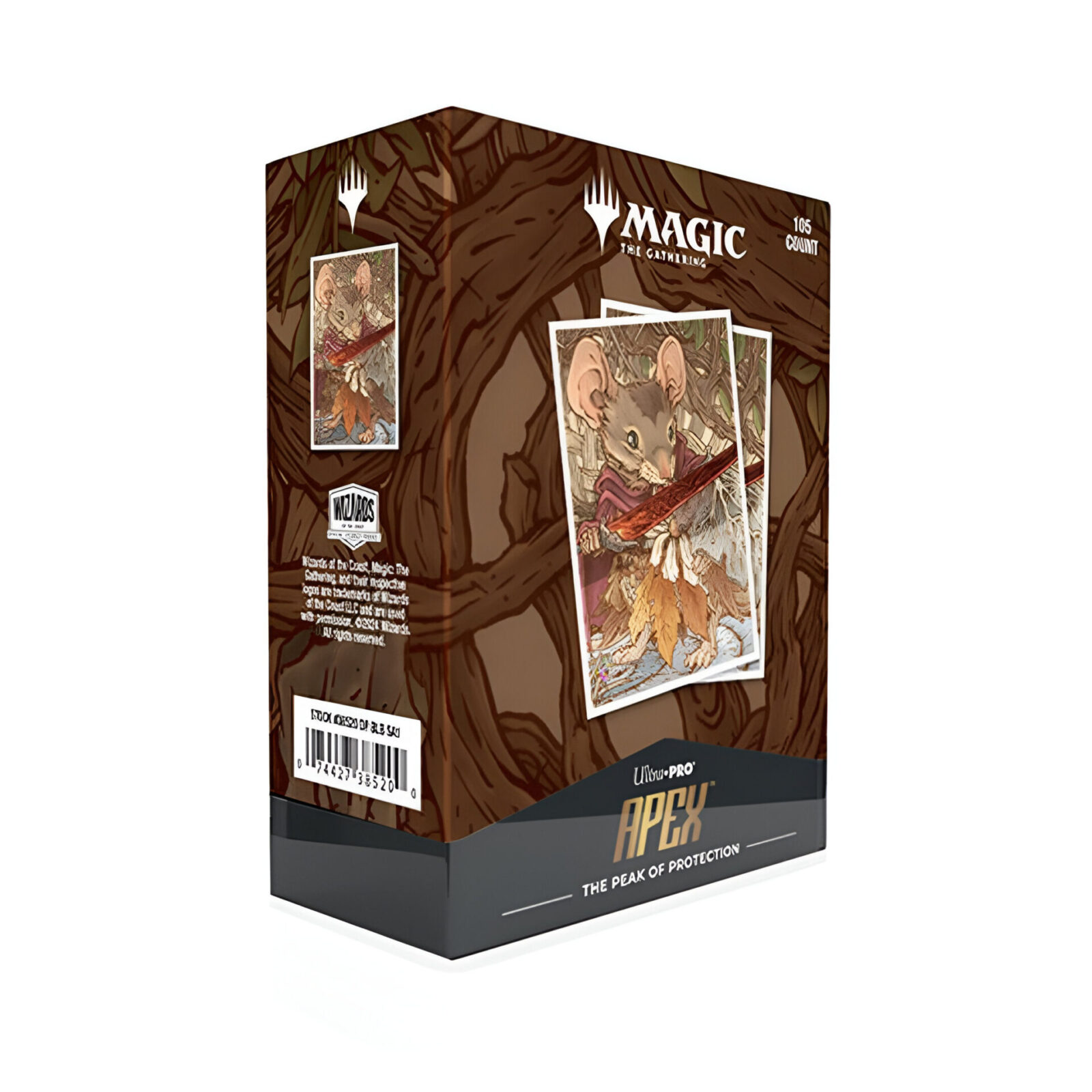 Ultra Pro –  Magic: The Gathering: 105ct Apex sleeves Special Artist 1 – Bloomburrow