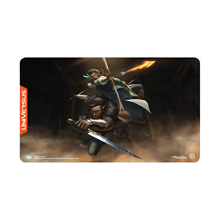 UniVersus CCG – Critical Role Vox Machina Playmat – Arrows & Daggers