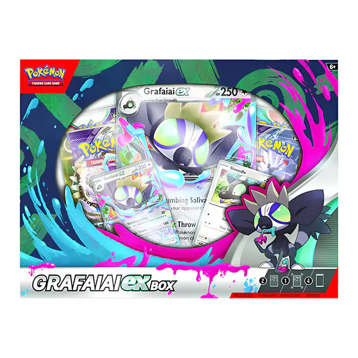 Pokemon TCG: Grafaiai EX Box 4