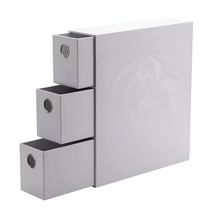 Dragon Shield – Fortress Card Drawers – White