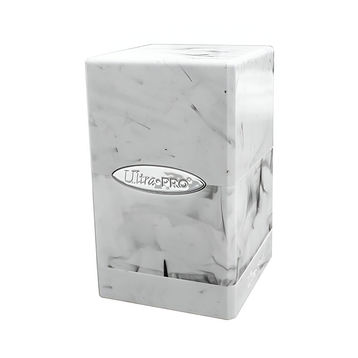 Ultra Pro – Marble Satin Tower – White & Black