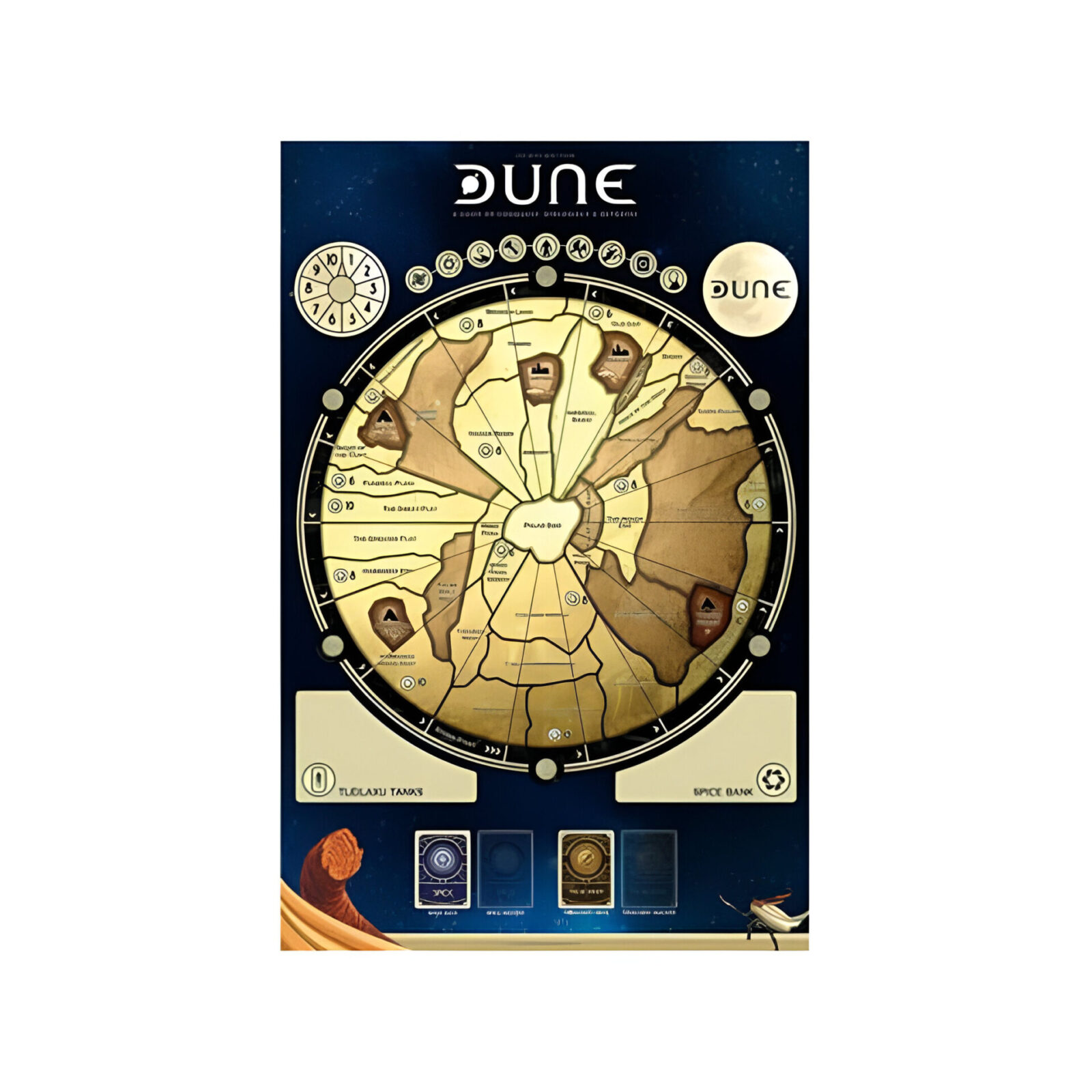 Dune – Game Mat 36 Inch x 24 Inch