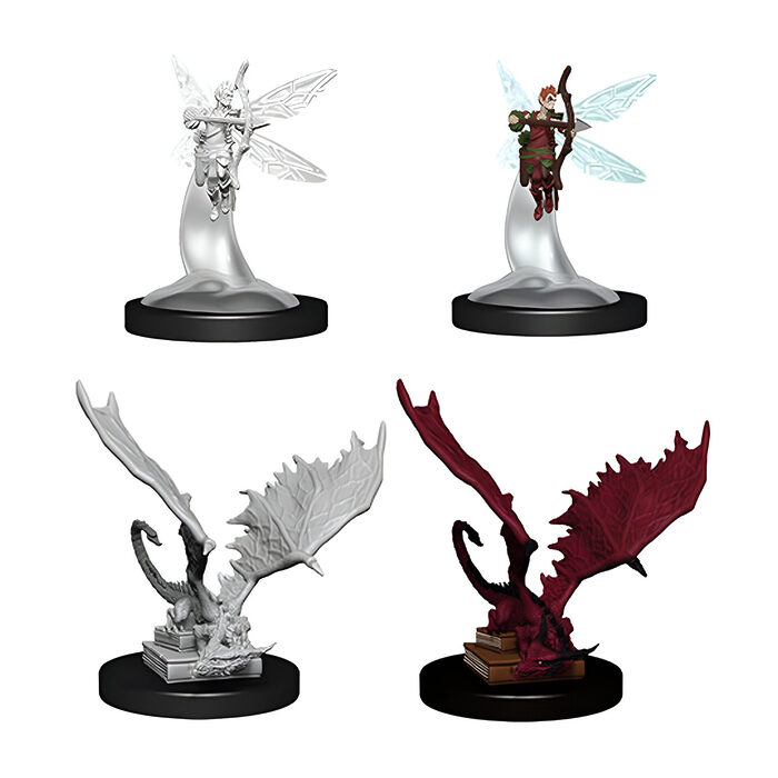 WizKids – D&D Nolzurs Marvelous Miniatures: Sprite & Pseudodragon – Wave 9