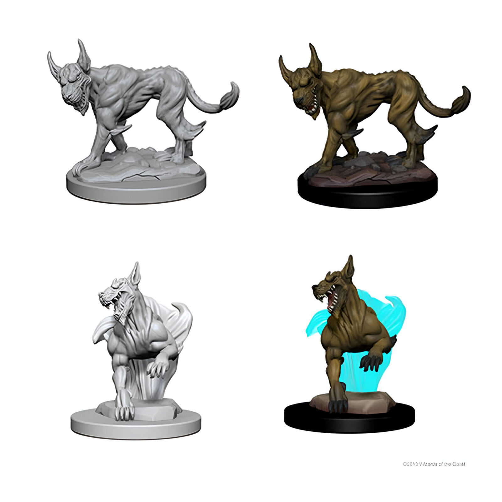 WizKids – D&D Nolzurs Marvelous Miniatures: Blink Dogs – Wave 1