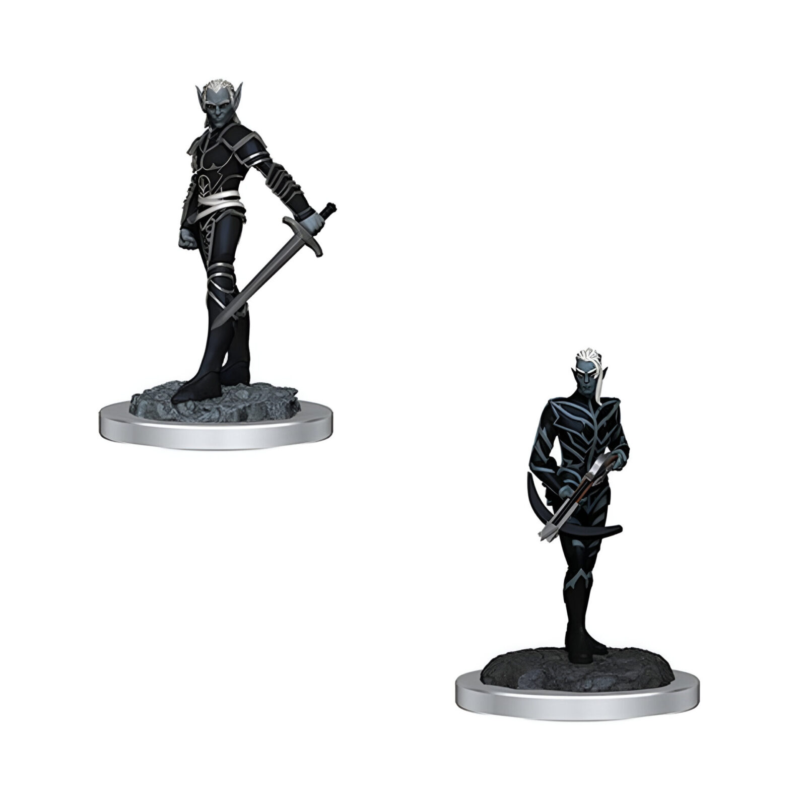 WizKids – D&D Nolzurs Marvelous Miniatures: Drow Fighters – Wave 18