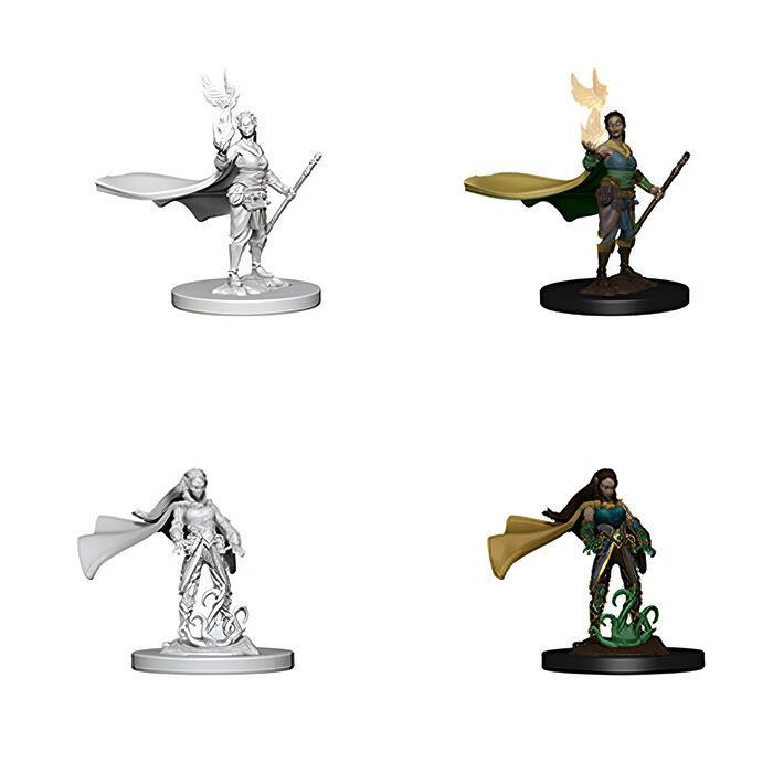 WizKids – D&D Nolzurs Marvelous Miniatures: Elf Female Druid – Wave 4