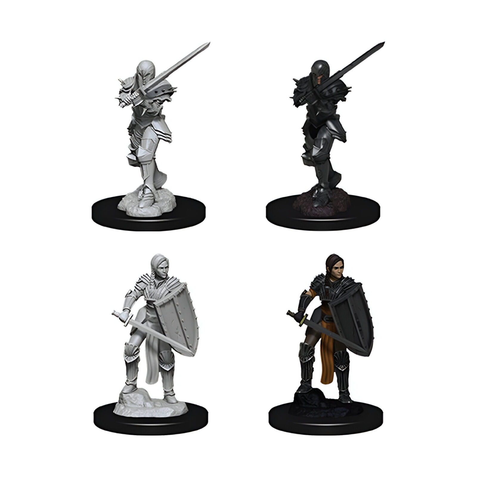 WizKids – D&D Nolzurs Marvelous Miniatures: Female Human Fighter – Wave 9