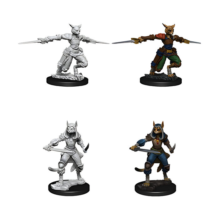 WizKids – D&D Nolzurs Marvelous Miniatures: Female Tabaxi Rogue – Wave 9