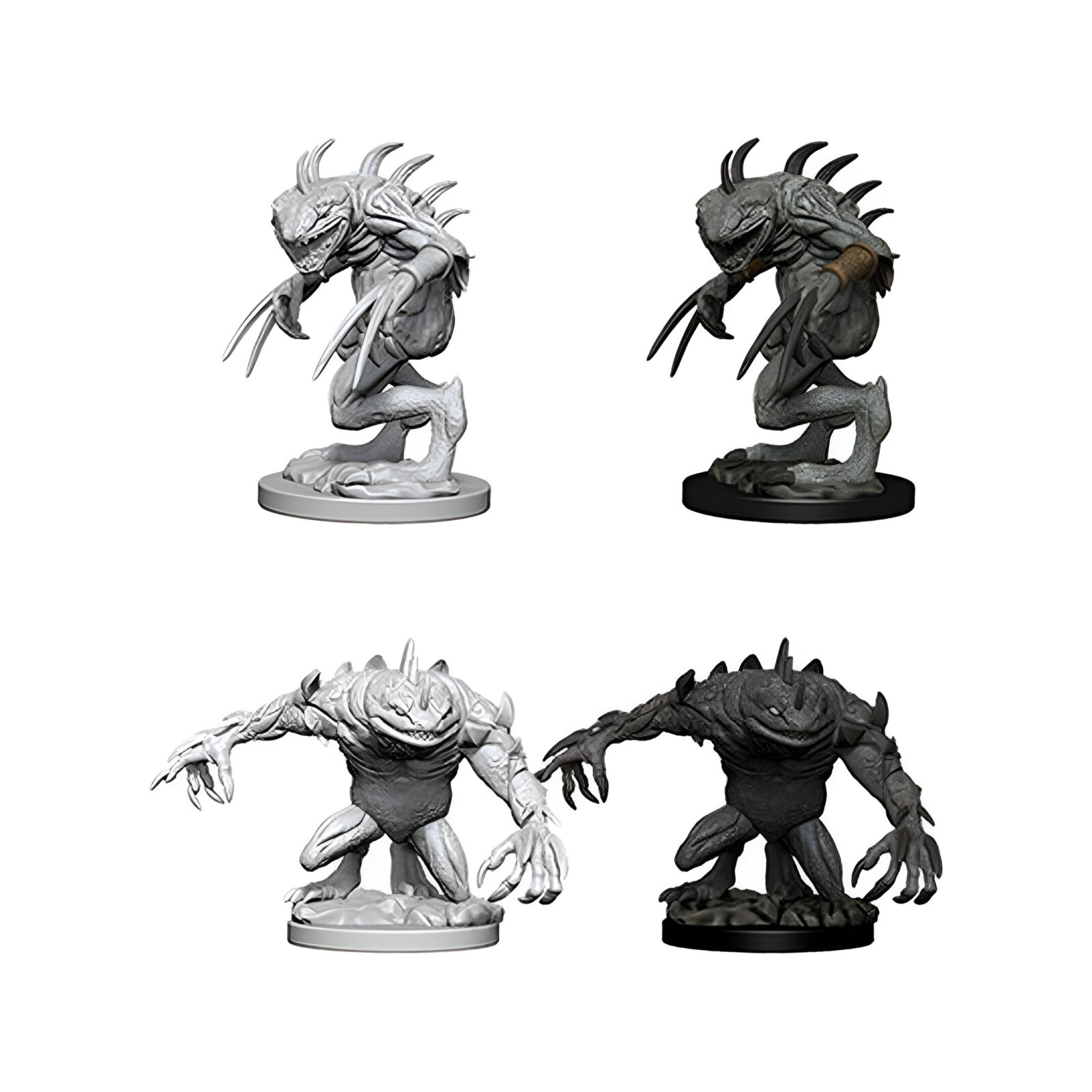 WizKids – D&D Nolzurs Marvelous Miniatures: Grey Slaad & Death Slaad – Wave 5 3