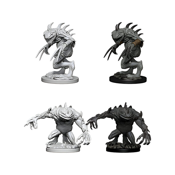 WizKids – D&D Nolzurs Marvelous Miniatures: Grey Slaad & Death Slaad – Wave 5