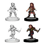 WizKids – D&D Nolzurs Marvelous Miniatures: Halfling Female Rogue Wave 1