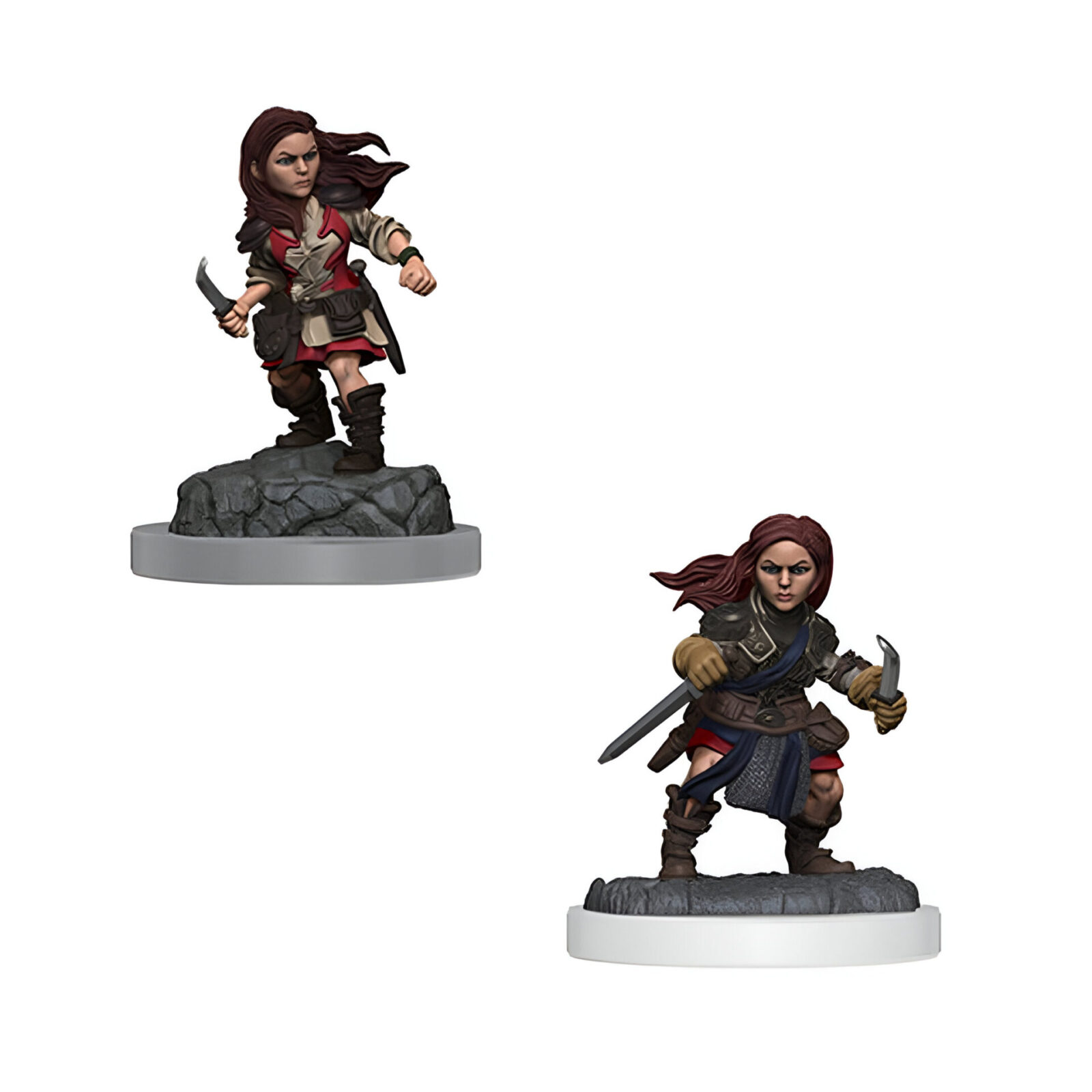 WizKids – D&D Nolzurs Marvelous Miniatures: Halfling Rogue Female – Wave 20