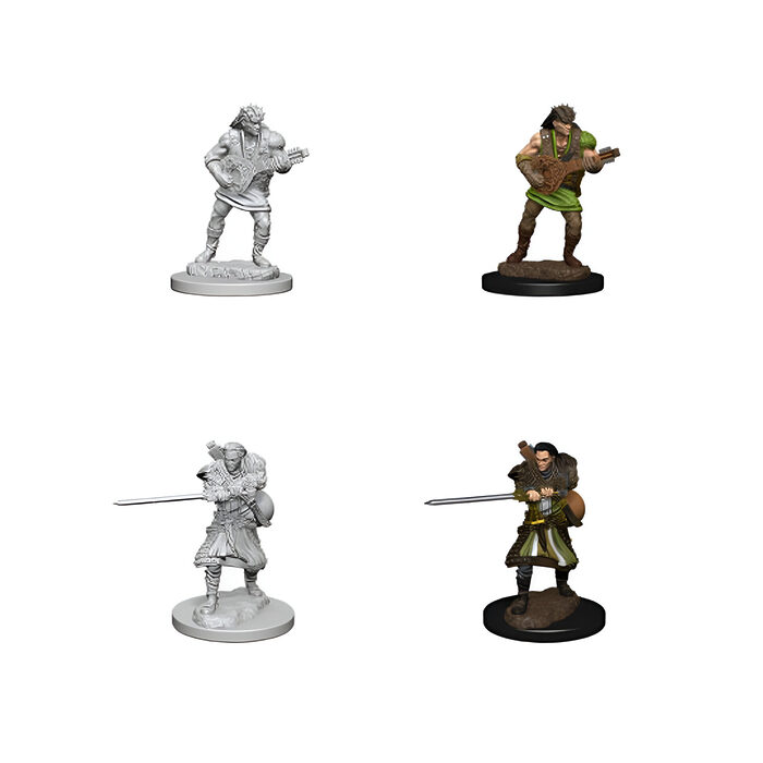 WizKids – D&D Nolzurs Marvelous Miniatures: Human Male Bard – Wave 4