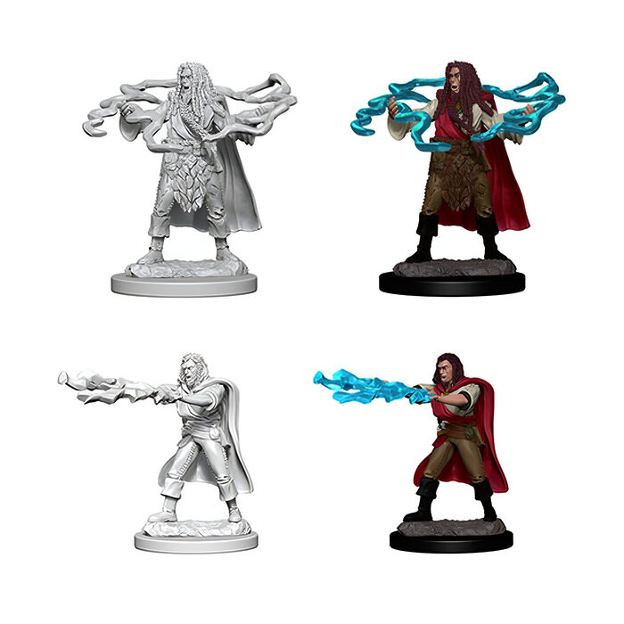 WizKids – D&D Nolzurs Marvelous Miniatures: Human Male Sorcerer – Wave 1