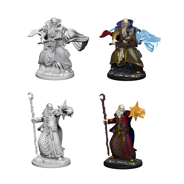 WizKids – D&D Nolzurs Marvelous Miniatures: Human Male Wizard – Wave 1