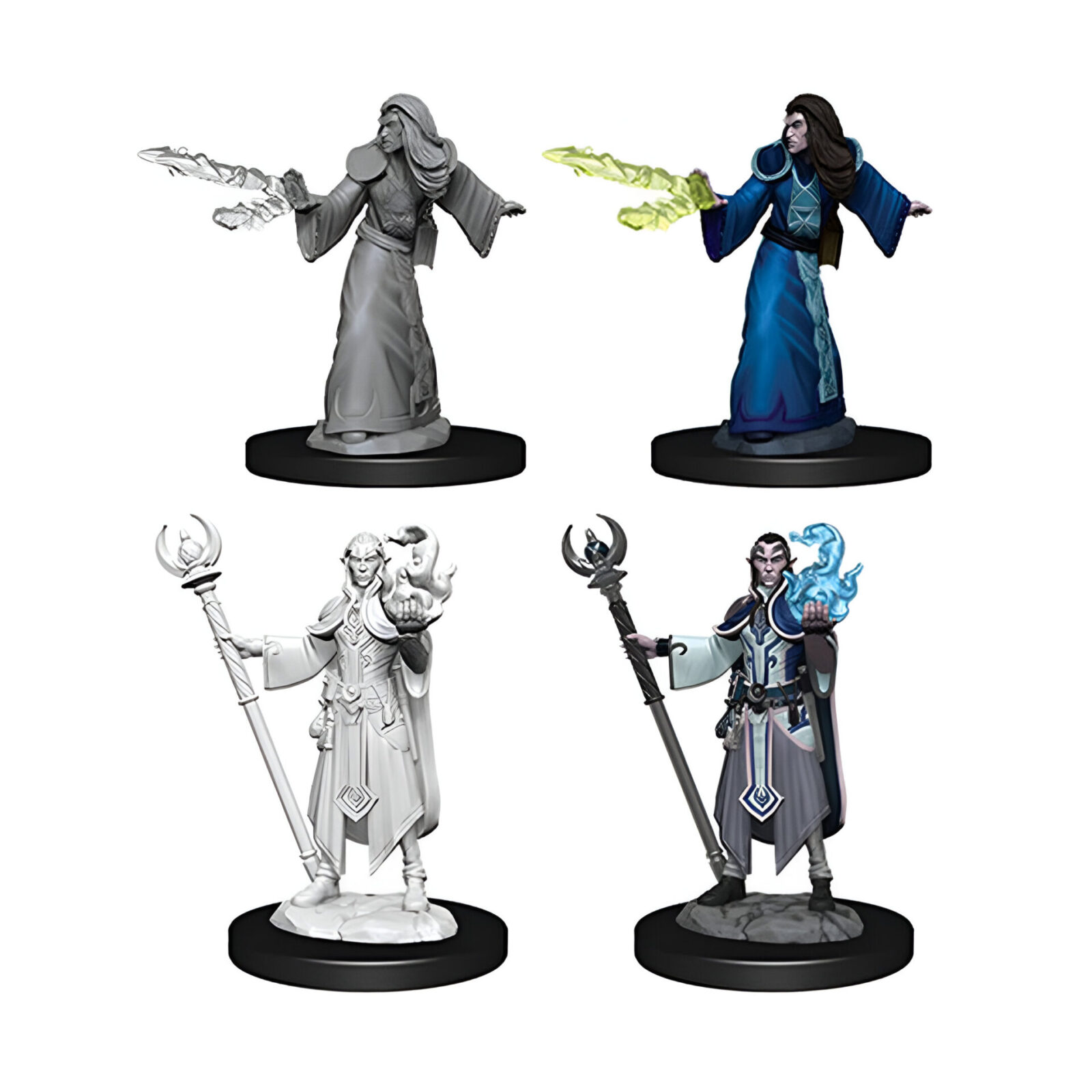 WizKids – D&D Nolzurs Marvelous Miniatures: Male Elf Wizard – Wave 9