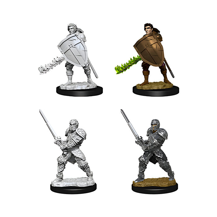 WizKids – D&D Nolzurs Marvelous Miniatures: Male Human Fighter – Wave 8