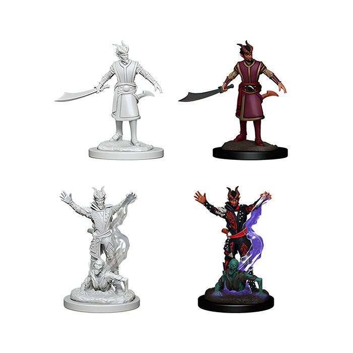 WizKids – D&D Nolzurs Marvelous Miniatures: Male Tiefling Warlock – Wave 6