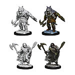 WizKids – D&D Nolzurs Marvelous Miniatures: Male Half-Orc Barbarian – Wave 9