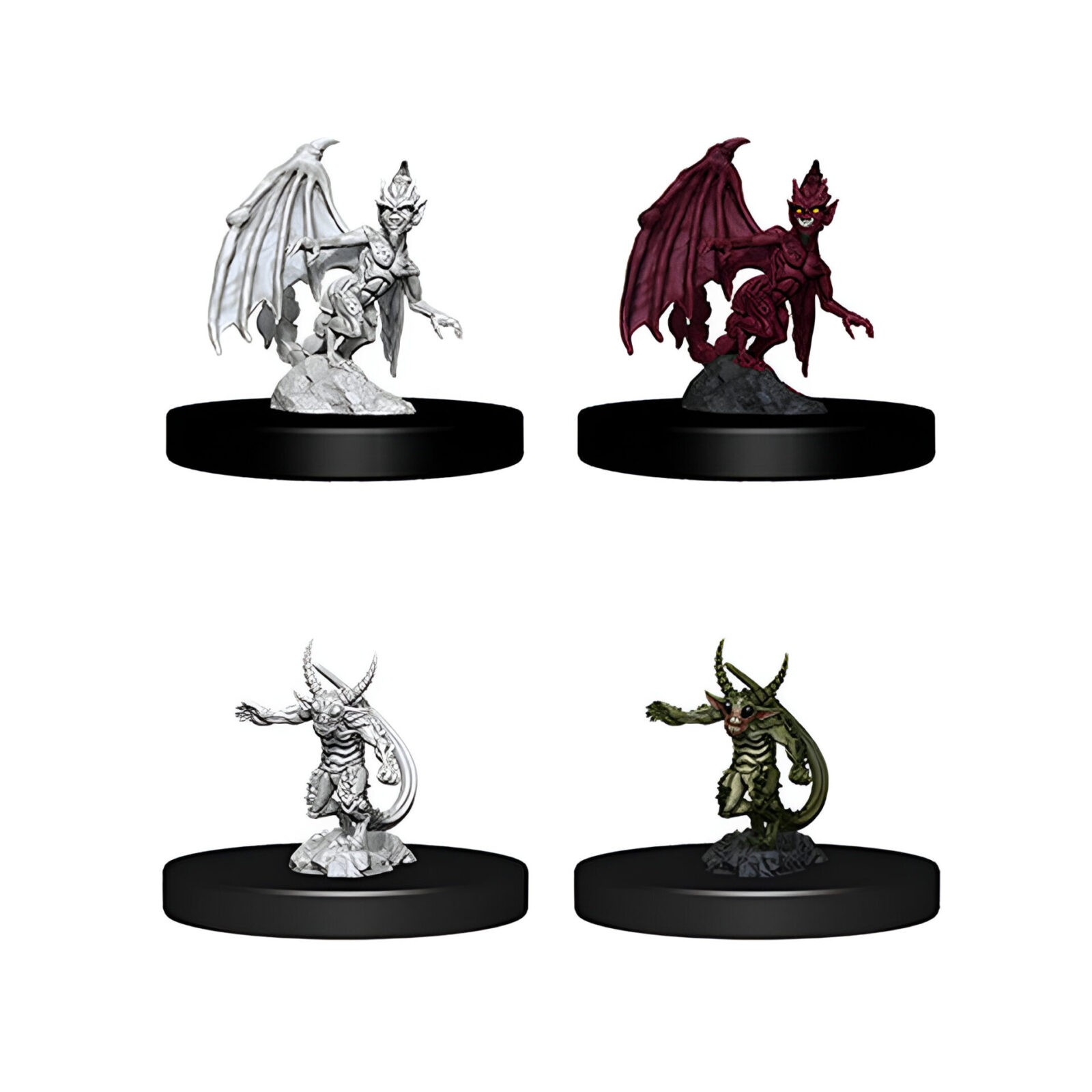 WizKids – D&D Nolzurs Marvelous Miniatures: Quasit & Imp – Wave 9