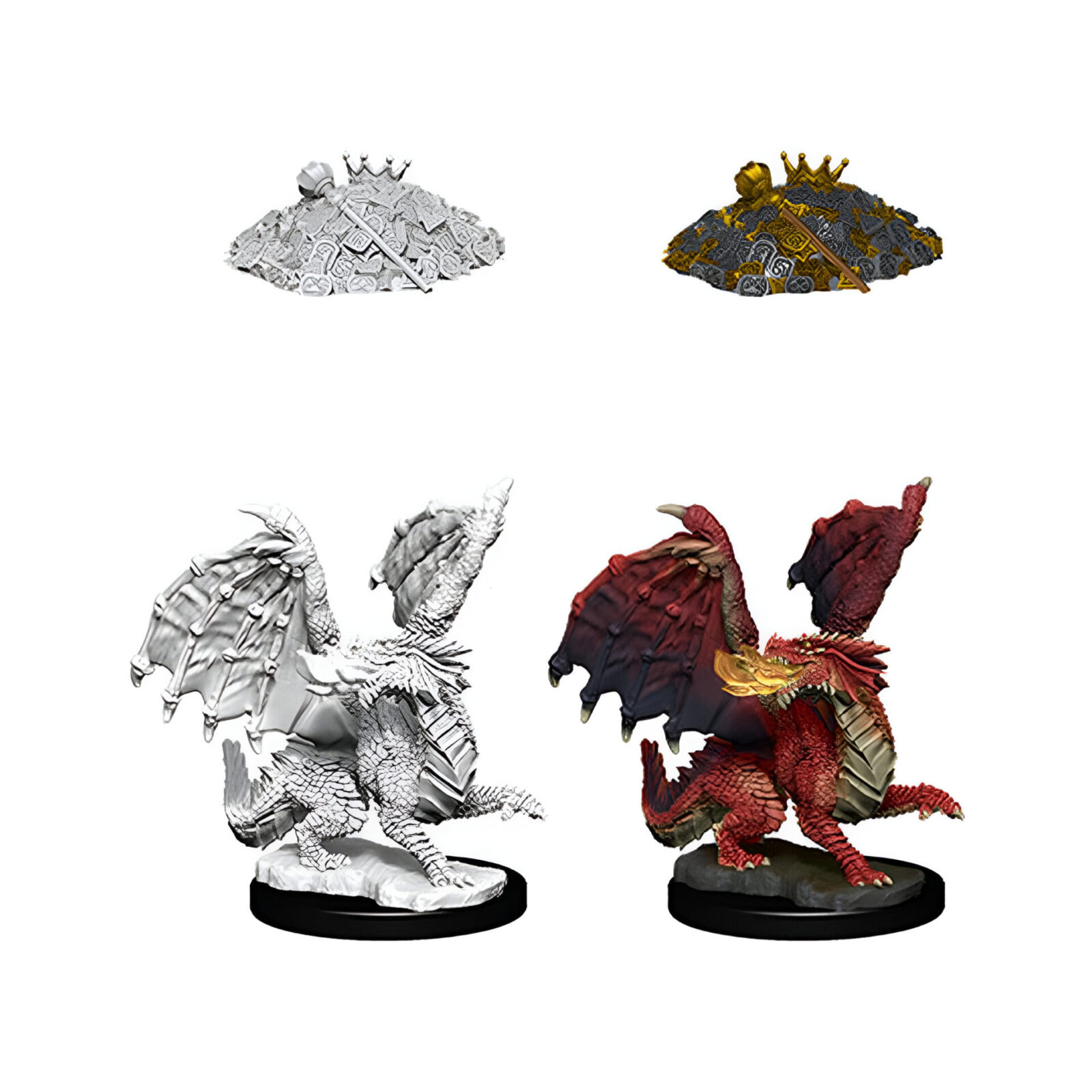 WizKids – D&D Nolzurs Marvelous Miniatures: Red Dragon Wyrmling – Wave 10