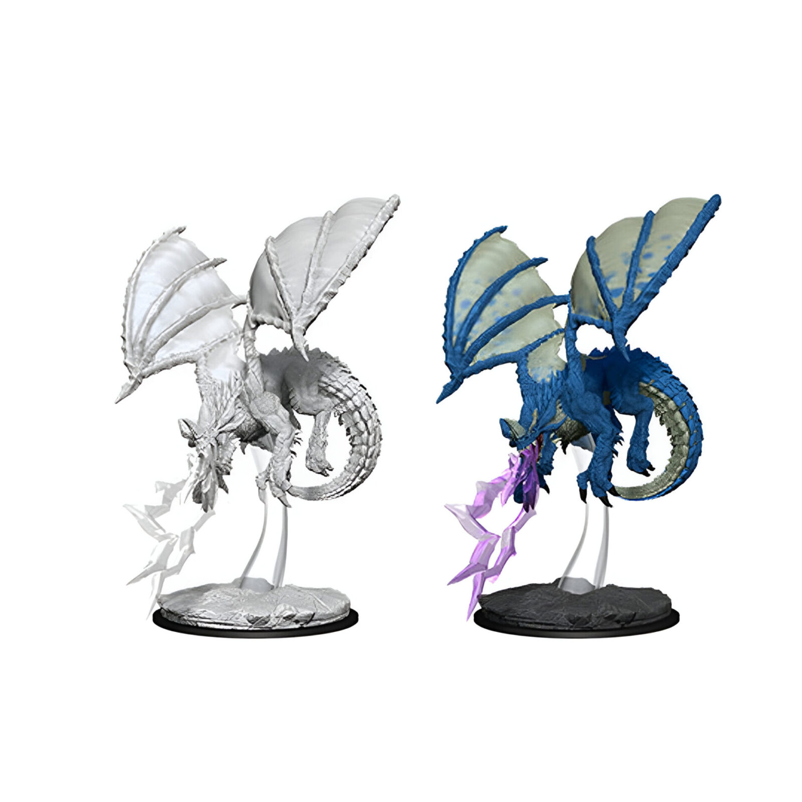 WizKids – D&D Nolzurs Marvelous Miniatures: Young Blue Dragon Wave 8