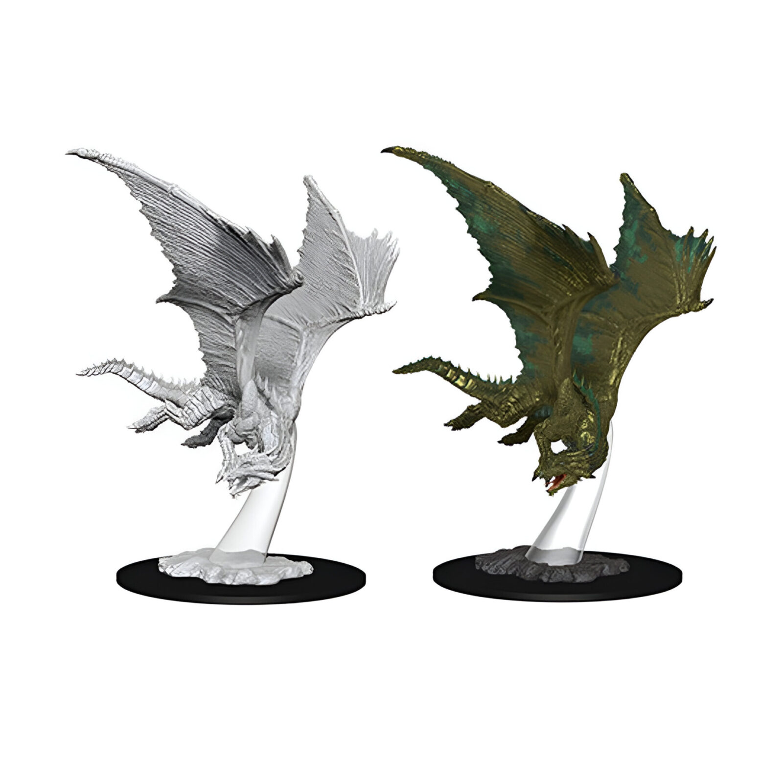 WizKids – D&D Nolzurs Marvelous Miniatures: Young Bronze Dragon – Wave 9