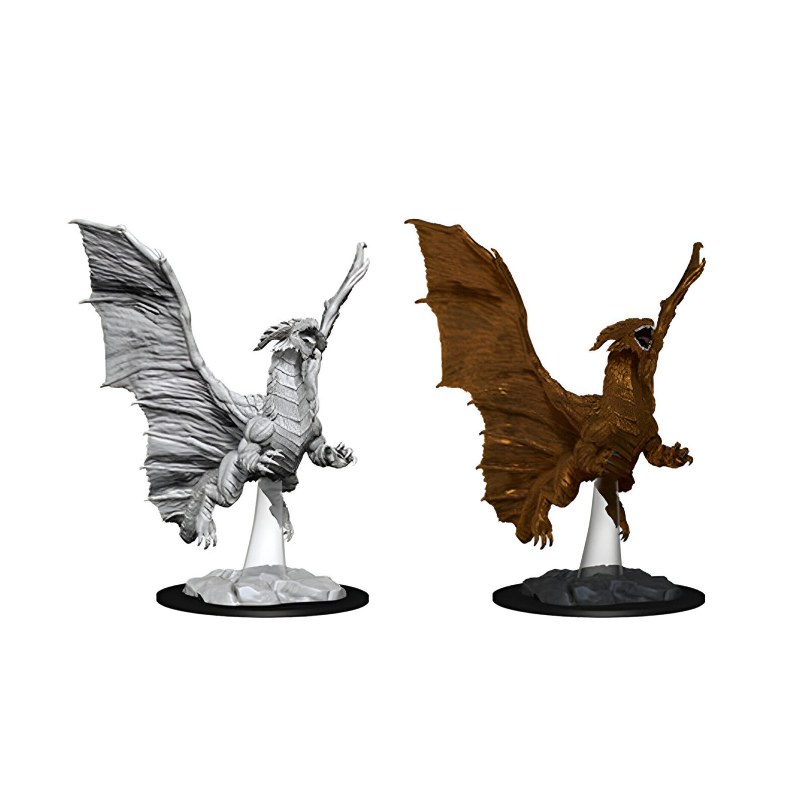 WizKids – D&D Nolzurs Marvelous Miniatures: Young Copper Dragon – Wave 8