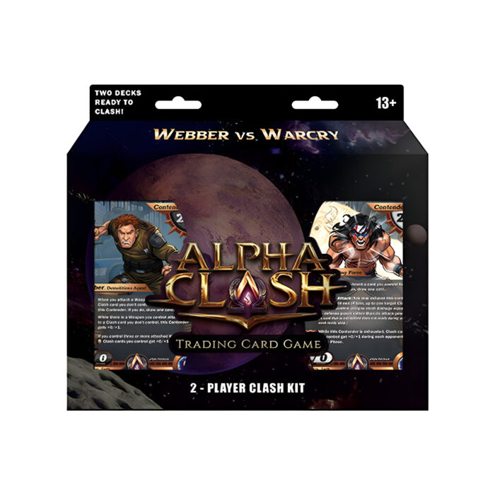 Alpha Clash TCG – Unrivaled 2 Player Clash Kit