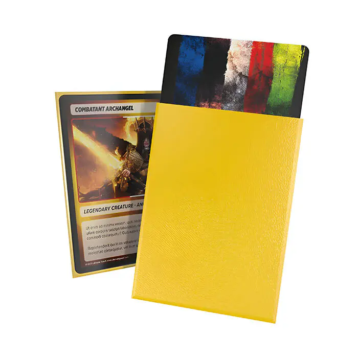 Ultimate Guard – Cortex Sleeves Standard Size – Matte Yellow 100pk 4