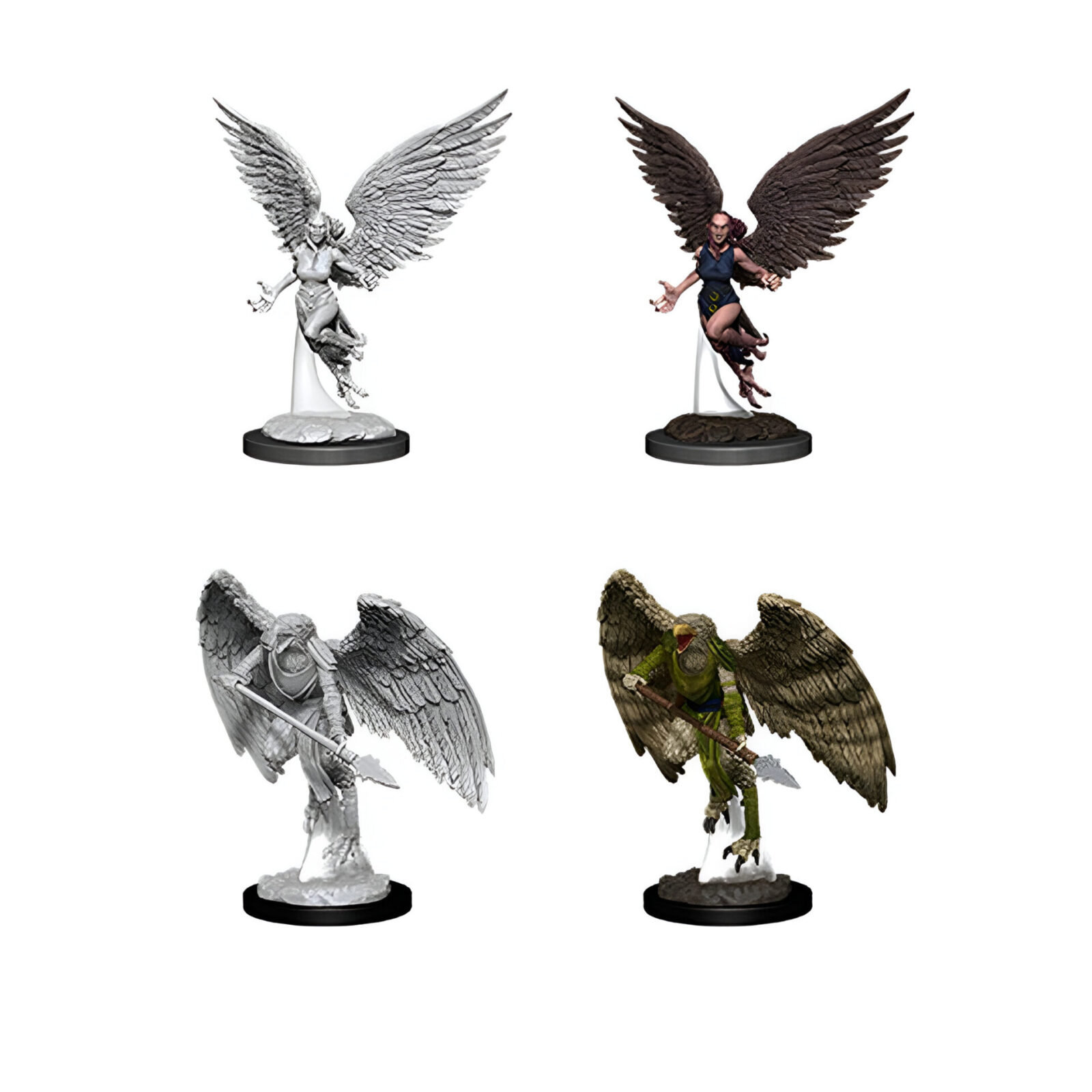 Wizkids – D&D Nolzurs Marvelous Miniatures: Harpy & Arakocra – Wave 11