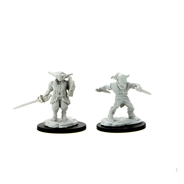 WizKids – D&D Nolzurs Marvelous Miniatures: Male Goblin Rogue & Female Goblin Bard – Wave 15