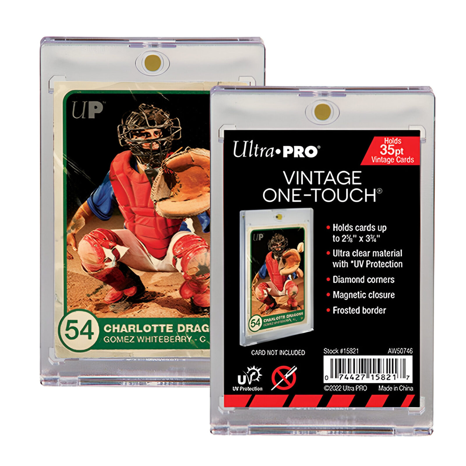 Ultra Pro – Vintage Card UV ONE-TOUCH Magnetic Holder 35pt