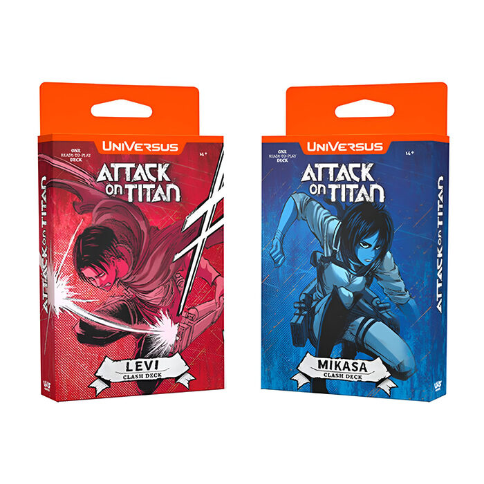 Universus CCG – Attack on Titan: Battle for Humanity Clash Deck (8 Packs)