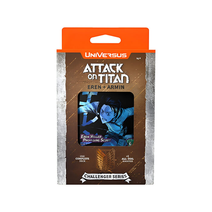 Universus CCG – Attack on Titan: Battle for Humanity Challenger Series Deck (4 Packs)