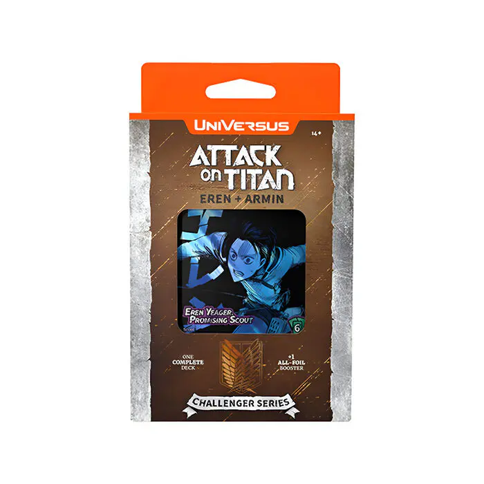 Universus CCG – Attack on Titan: Battle for Humanity Challenger Series Deck (4 Packs) 4